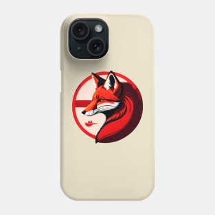 Retro Red Fox Phone Case