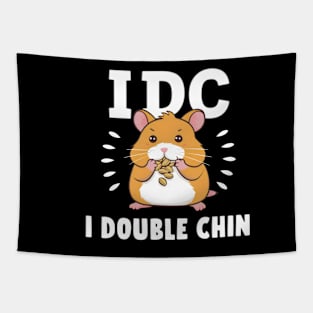 I Double Chin Funny Cute Hamster Tapestry