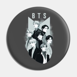 BTS Kpop Dance Pin