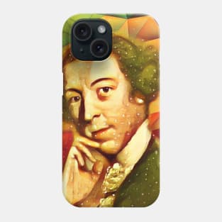 Horace Walpole Snow Portrait | Horace Walpole Artwork 15 Phone Case