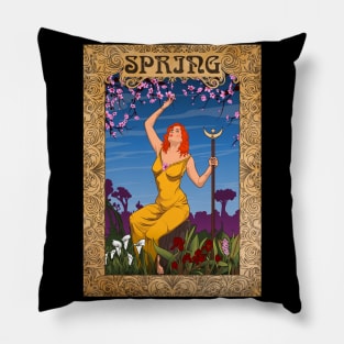 Spring muse Pillow