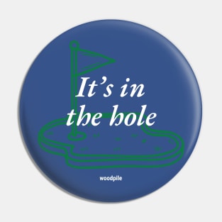 Caddyshack: It's in the hole! Pin