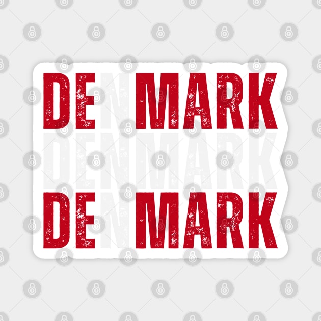 Denmark flag, danish flag Magnet by eka123