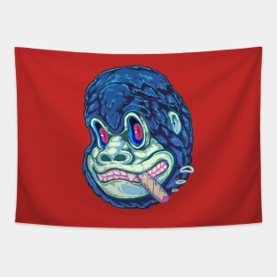 Smoking King kong Tapestry