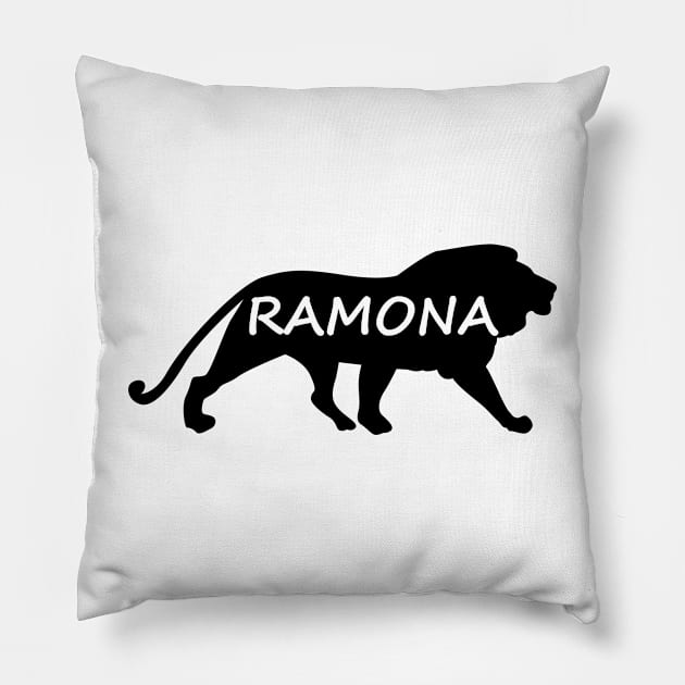 Ramona Lion Pillow by gulden