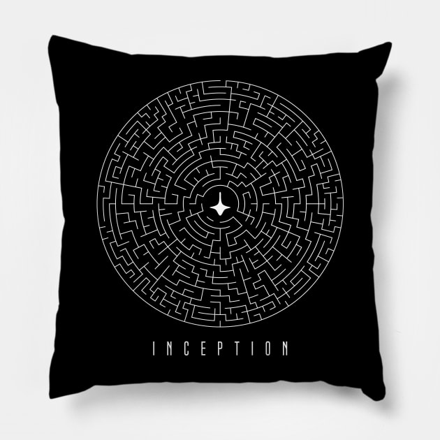 Inception Maze Token Pillow by Hataka