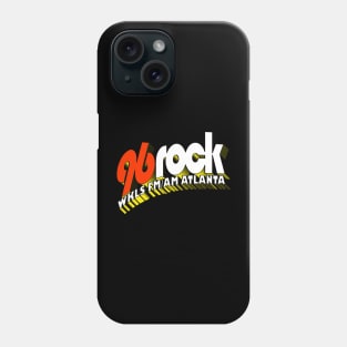 WKLS 96 Rock Atlanta Superhero Text Phone Case