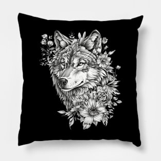 Wolf Habitat Restoration Pillow