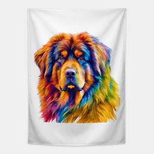 Pop-Art Tibetan Mastiff Impressionism Tapestry