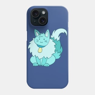 Fluffy Ice Kitty Phone Case