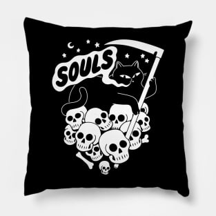 Cat Got Your Soul? III Pillow