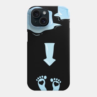 Ice Ice Baby Boy - It`s a boy - Mommy to be - Mom of boys Phone Case