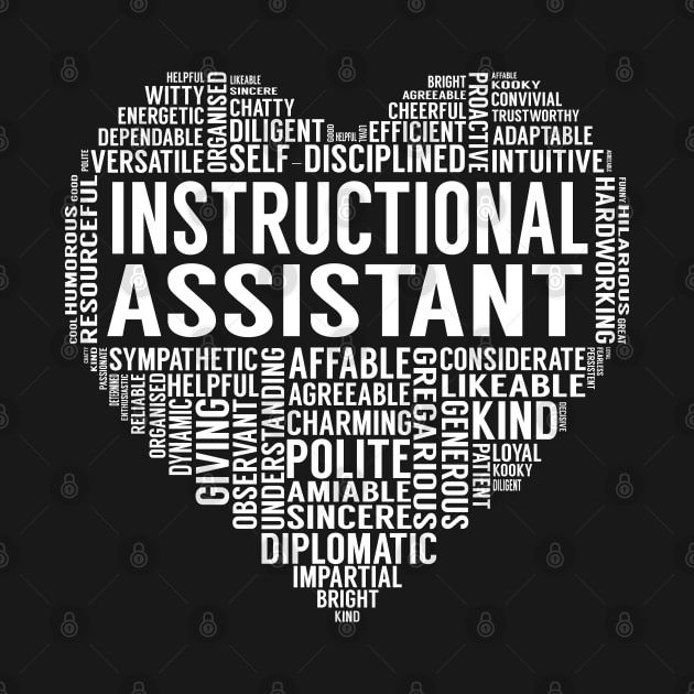 Instructional Assistant Heart by LotusTee