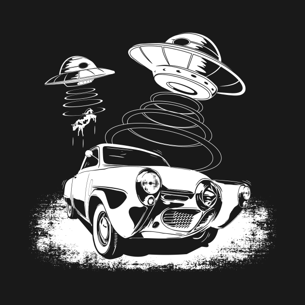 50 Studebaker being abducted by a UFO by ZoeysGarage