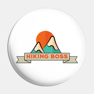 Hiking Boss Pin