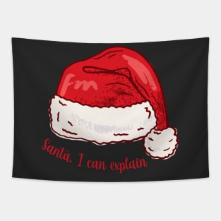 Santa, I can explain! Tapestry