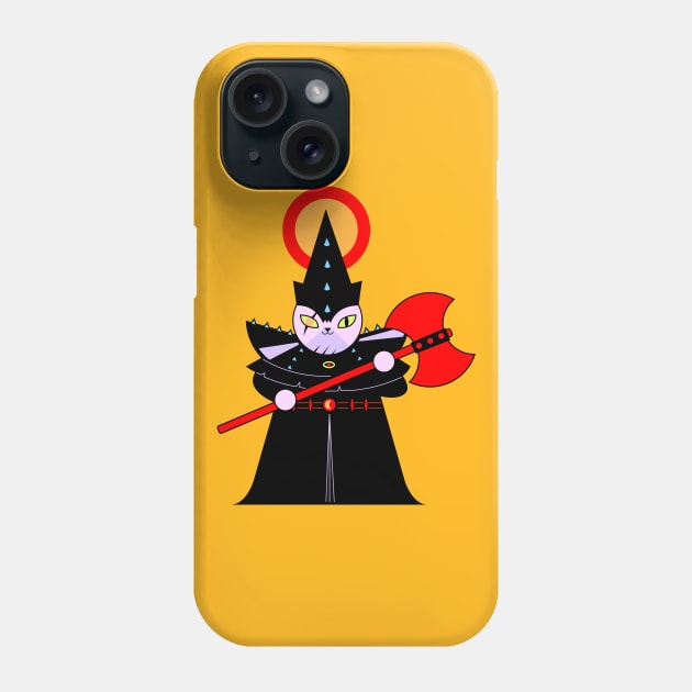 Violent cat Phone Case by Clement