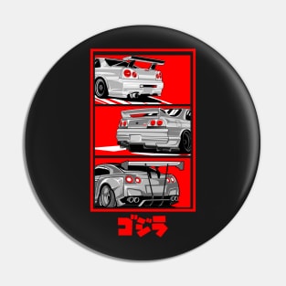 Nissan GTR booty Pin