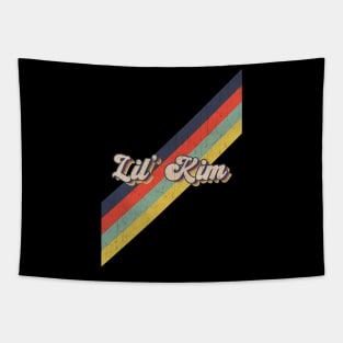 retro vintage color Lil' Kim Tapestry