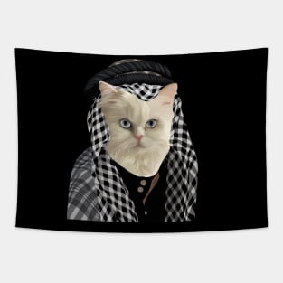 Cute cat with arabian style Tapestry