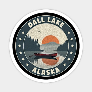 Dall Lake Alaska Sunset Magnet