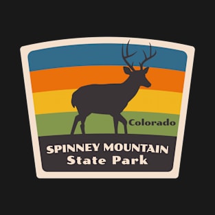 Spinney Mountain State Park Colorado Roaming Deer T-Shirt