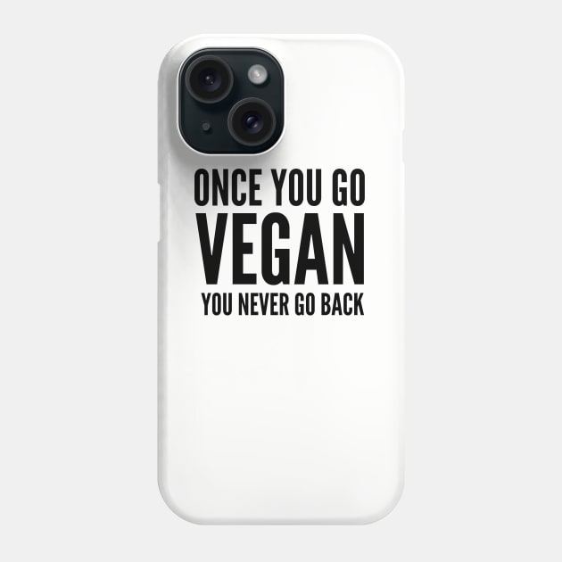 Once You Go Vegan . . . Phone Case by nyah14