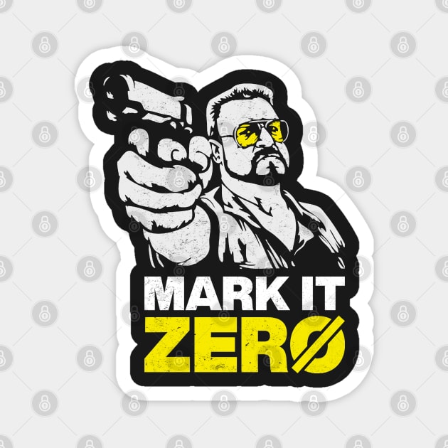 Walter - Mark it Zero Magnet by Vector-Planet