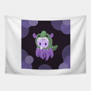 Dragon Flapjack Octopus Tapestry