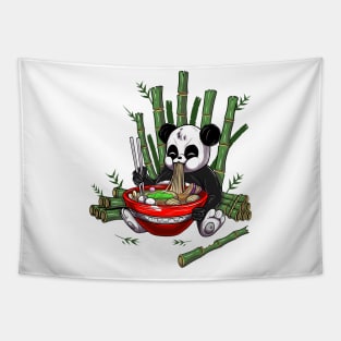 Panda Ramen Tapestry