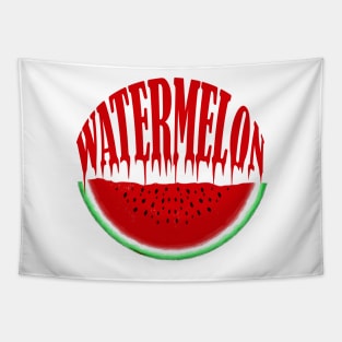 watermelon fruit illustration design Tapestry