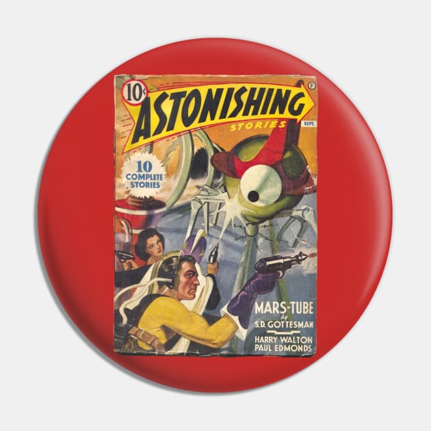 Astonishing Stories Pin by MindsparkCreative