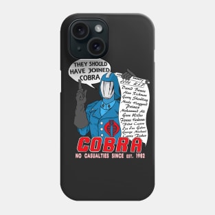 R.I.P. 2016 - Join Cobra - No Casualties Since est. 1982 Phone Case