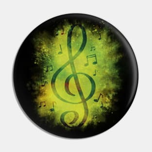 Clef note Pin