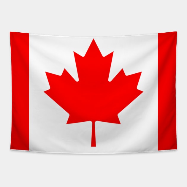 Canadian flag Tapestry by ghjura