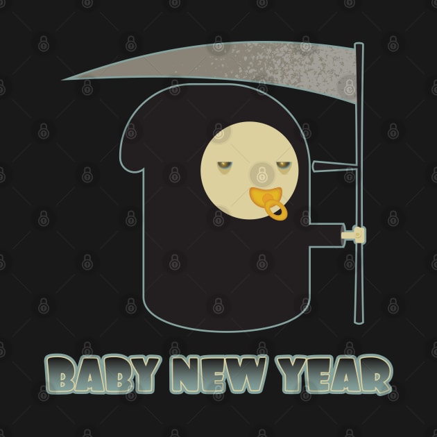 Grim Reaper Baby New Year by DanielLiamGill