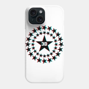 3D Stars Phone Case