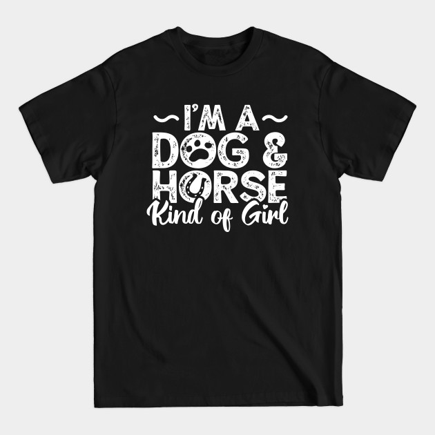 Disover Dog Horse Dog and Horse - Dog - T-Shirt