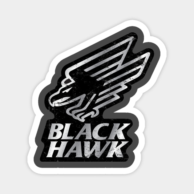 Blackhawk Magnet by MindsparkCreative