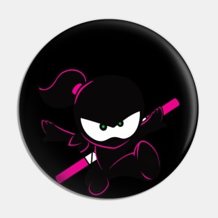 Ninja Kidz Pink Pin