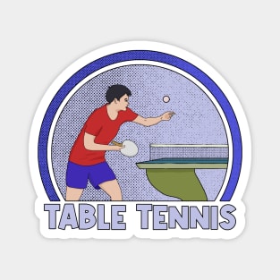 Table Tennis Magnet