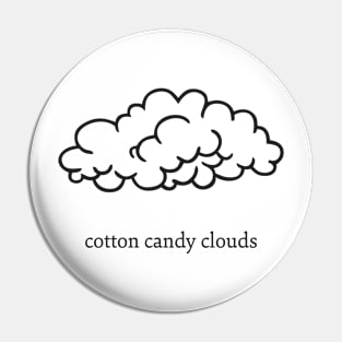 Cotton candy clouds Pin