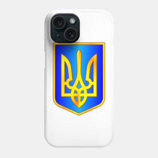 Ukraine trident Phone Case