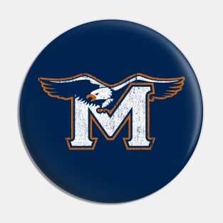 Miller High School Eagles Pin