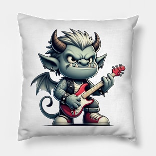 Rock Gargoyle Pillow