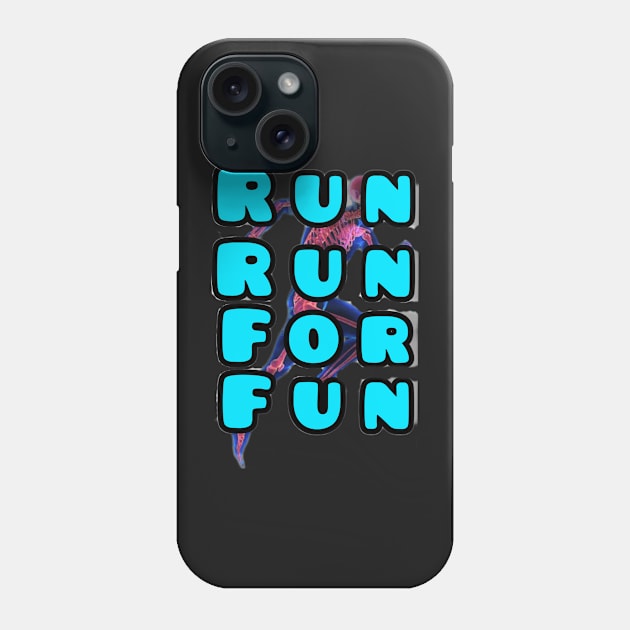 Run for fun Phone Case by djil13