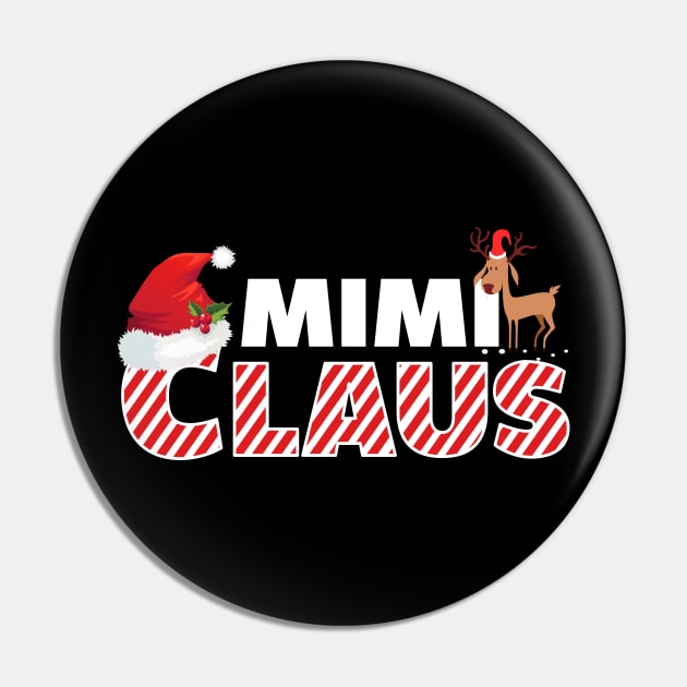 Mimi Claus - Matching Family Christmas Gift Pin by TeeSky