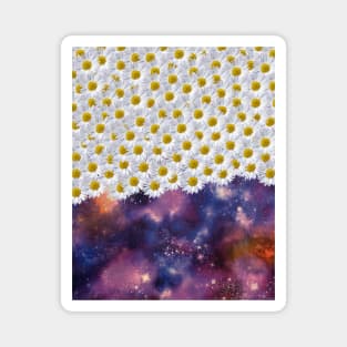 Cosmic Daisies Magnet