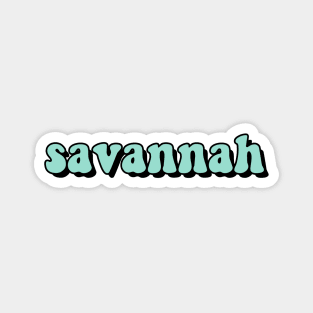 Mint Savannah Magnet