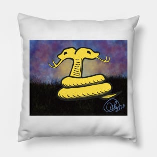 Twilight Snake Pillow